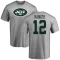 Joe Namath Name & Number T-Shirt - Ash