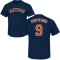 Joe Pepitone Name & Number T-Shirt - Navy