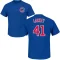 John Lackey Name & Number T-Shirt - Royal