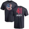 John Lackey Name and Number Banner Wave T-Shirt - Navy