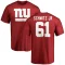 John Michael Schmitz Jr. Name & Number T-Shirt - Red