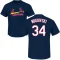 John Nogowski Name & Number T-Shirt - Navy