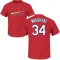 John Nogowski Name & Number T-Shirt - Red