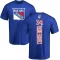 John Vanbiesbrouck Backer T-Shirt - Royal