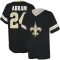 Johnathan Abram Name & Number Game Day V-Neck T-Shirt - Black