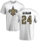 Johnathan Abram Name & Number T-Shirt - White