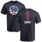 Johnny Davis Name and Number Banner Wave T-Shirt - Navy