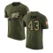 Johnny King Legend Salute to Service T-Shirt - Olive