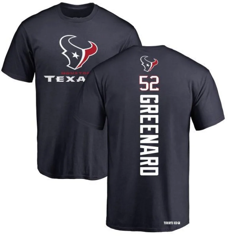 Jonathan Greenard Backer T-Shirt - Navy - Tshirtsedge