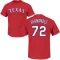 Jonathan Hernandez Name & Number T-Shirt - Red