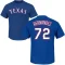 Jonathan Hernandez Name & Number T-Shirt - Royal