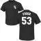 Jonathan Stiever Name & Number T-Shirt - Black