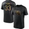 Jonathan Ward 2020 Salute To Service Performance T-Shirt - Black