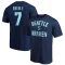 Jordan Eberle Name & Number Victory Arch T-Shirt - Navy