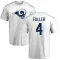 Jordan Fuller Name & Number T-Shirt - White