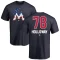 Jordan Holloway Name and Number Banner Wave T-Shirt - Navy