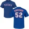 Jordan Montgomery Name & Number T-Shirt - Royal