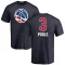 Jordan Poole Name and Number Banner Wave T-Shirt - Navy