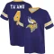 Jordan Ta'amu Name & Number Game Day V-Neck T-Shirt - Purple