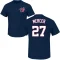 Jordy Mercer Name & Number T-Shirt - Navy