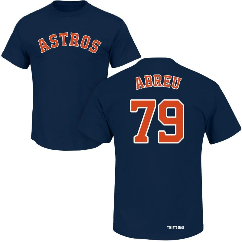 Jose Abreu Name & Number T-Shirt - Orange - Tshirtsedge