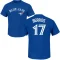 Jose Berrios Name & Number T-Shirt - Royal