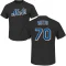 Jose Butto Name & Number T-Shirt - Black