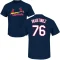 Jose Martinez Name & Number T-Shirt - Navy