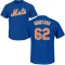 Jose Quintana Name & Number T-Shirt - Royal