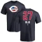 Jose Rijo Name and Number Banner Wave T-Shirt - Navy