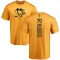 Joseph Masonius One Color Backer T-Shirt - Gold