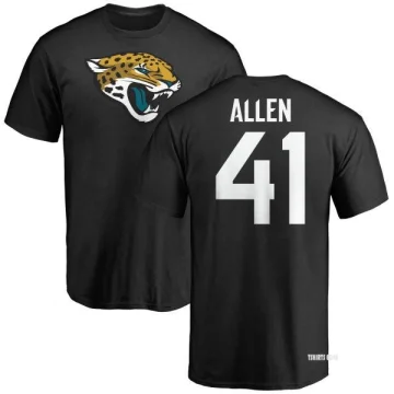 Women's Allen Lazard Backer V-Neck T-Shirt - Ash - Tshirtsedge