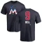 Josh Bell Name and Number Banner Wave T-Shirt - Navy