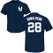 Josh Donaldson Name & Number T-Shirt - Navy