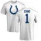 Josh Downs Name & Number T-Shirt - White