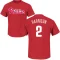 Josh Harrison Name & Number T-Shirt - Red