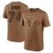 Josh Jones Legend 2023 Salute To Service Performance T-Shirt - Brown