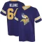 Josh Kline Name & Number Game Day V-Neck T-Shirt - Purple