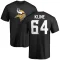 Josh Kline Name & Number T-Shirt - Black