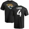 Josh Lambo Name & Number T-Shirt - Black