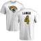 Josh Lambo Name & Number T-Shirt - White