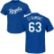 Josh Staumont Name & Number T-Shirt - Royal