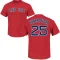 Josh Winckowski Name & Number T-Shirt - Scarlet