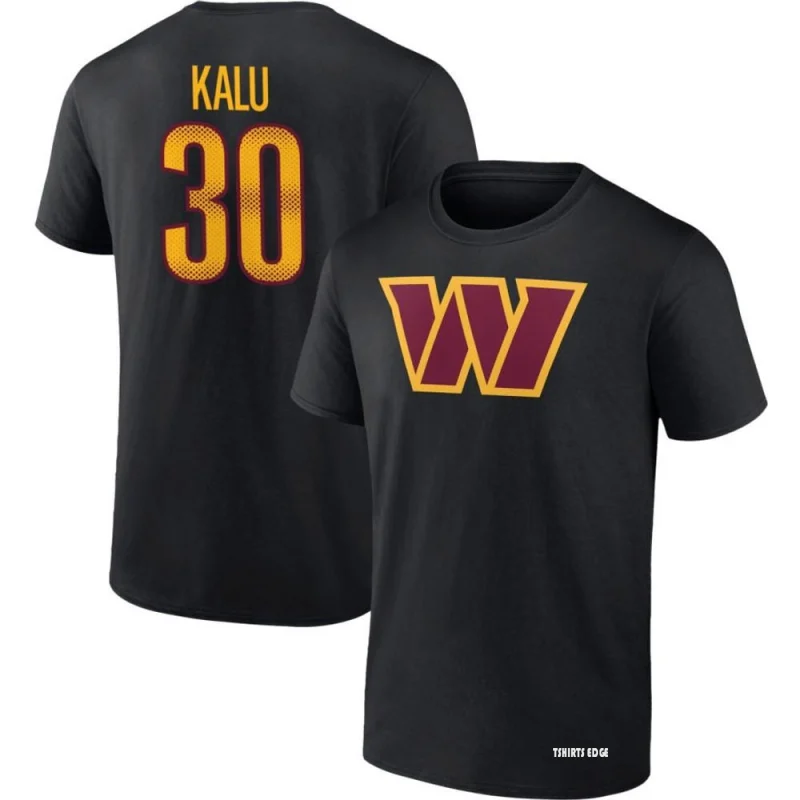 Joshua Kalu Name & Number T-Shirt - Ash - Tshirtsedge