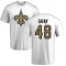 J.T. Gray Name & Number T-Shirt - White