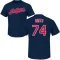 Juan Brito Name & Number T-Shirt - Navy