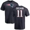 Julian Edelman Name & Number T-Shirt - Navy