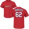 Juniel Querecuto Name & Number T-Shirt - Red