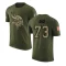 Junior Aho Legend Salute to Service T-Shirt - Olive