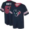 Justin Britt Name & Number Game Day V-Neck T-Shirt - Navy